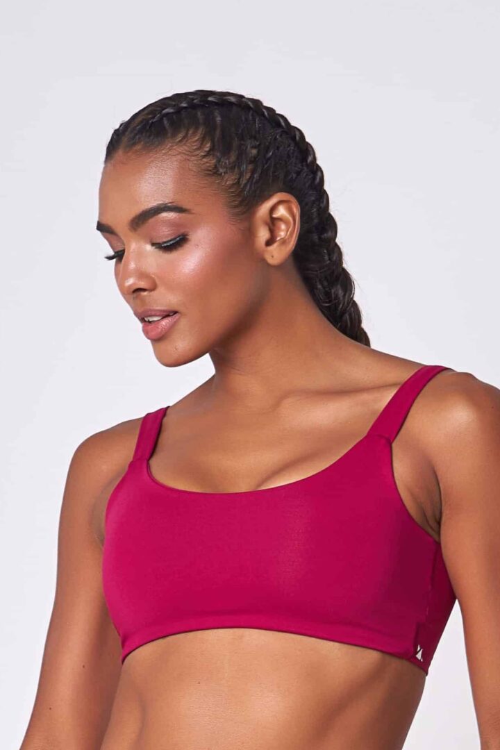 Alternative view of CONJUNTO LEGGING LUIZA DESEJO + TOP CLARICE DESEJO