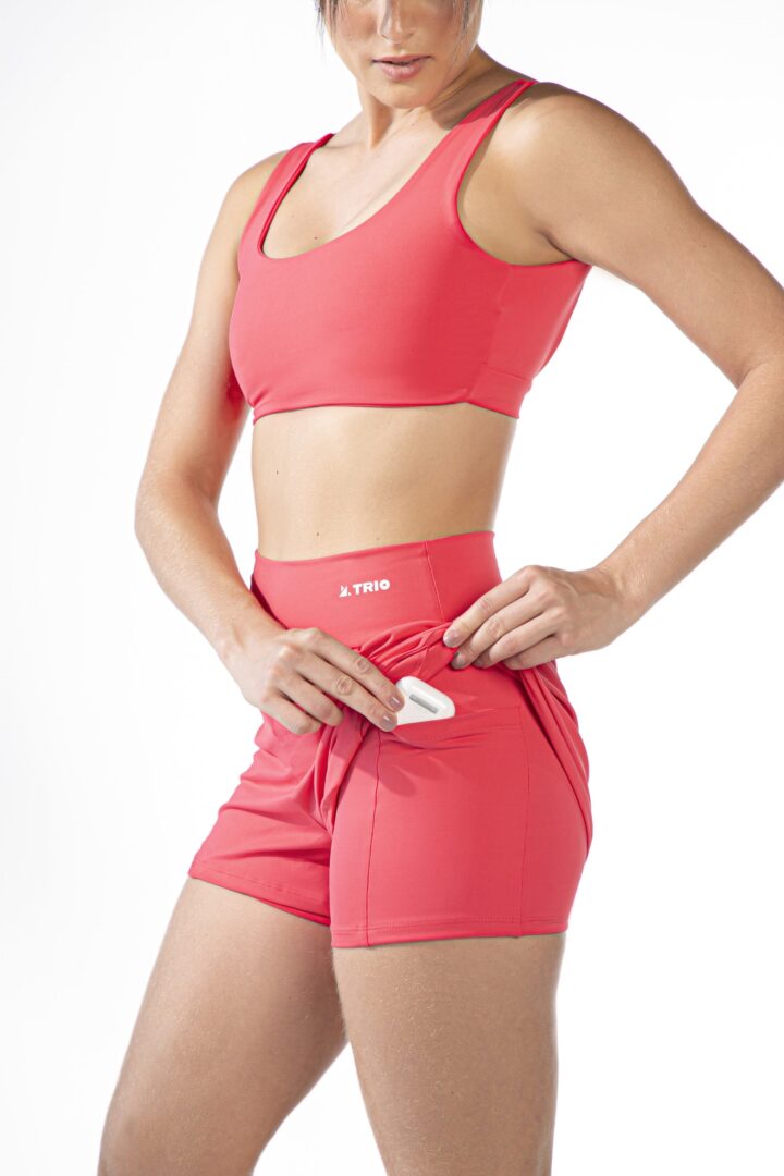 Alternative view of CONJUNTO SHORT NARA PITAYA + TOP NARA PITAYA