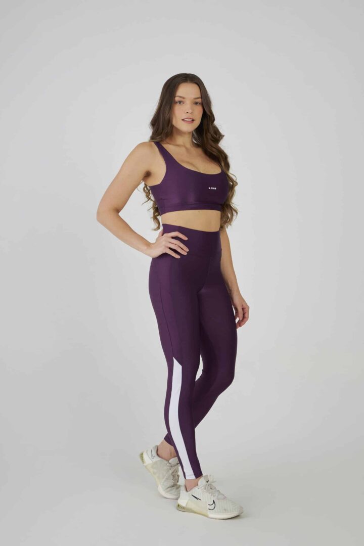 Alternative view of TOP MARI BERINJELA CANELADO