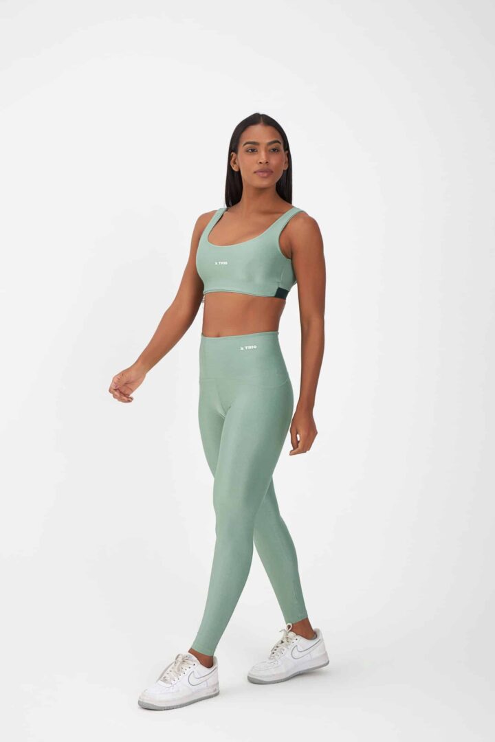 CONJUNTO LEGGING LUIZA ALECRIM + TOP NARA ALECRIM