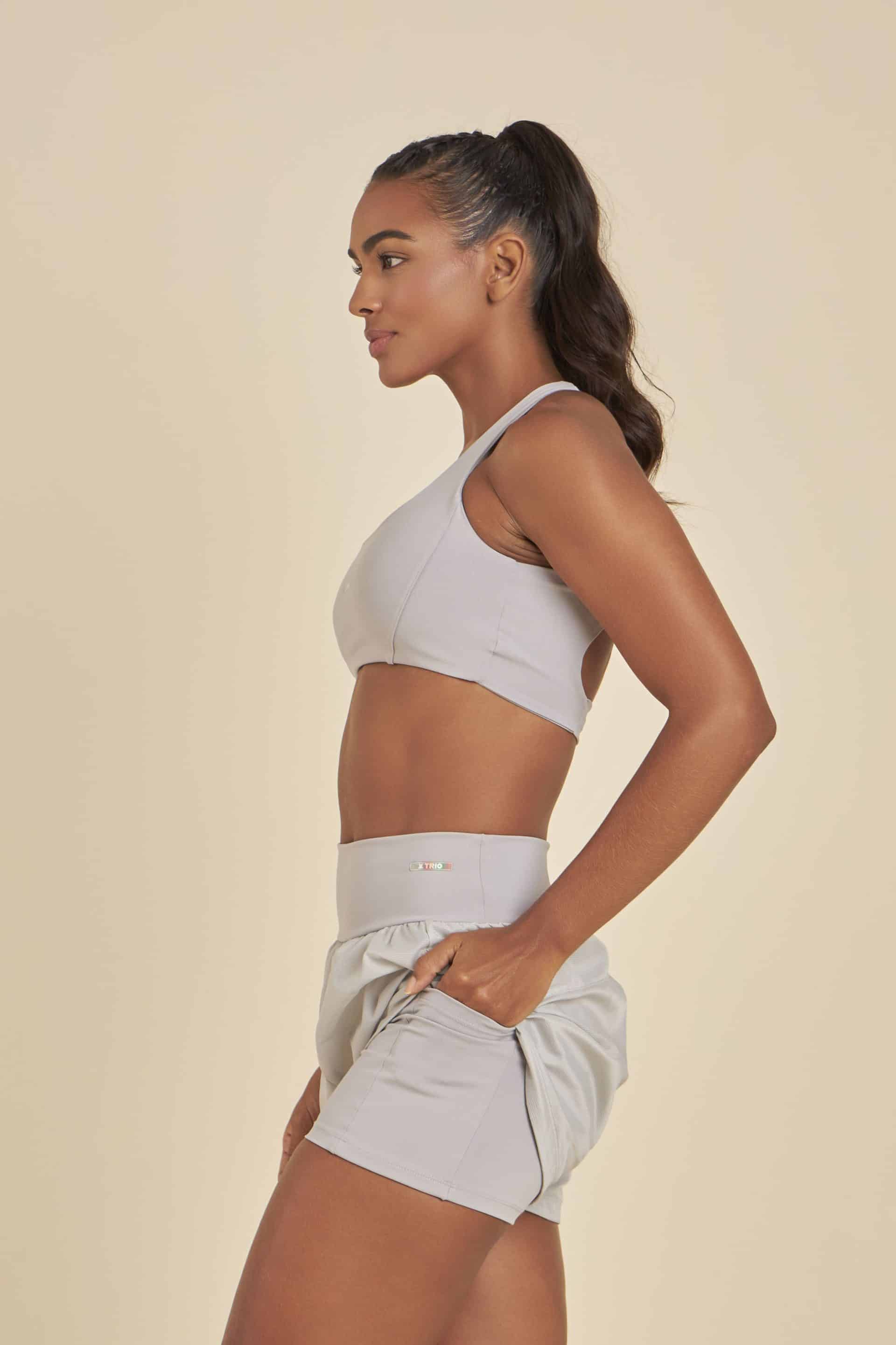 SHORT ANNE CORTAVENTO CROMO - Image 4