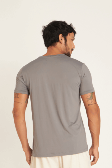 Alternative view of BLUSA FIT CINZA