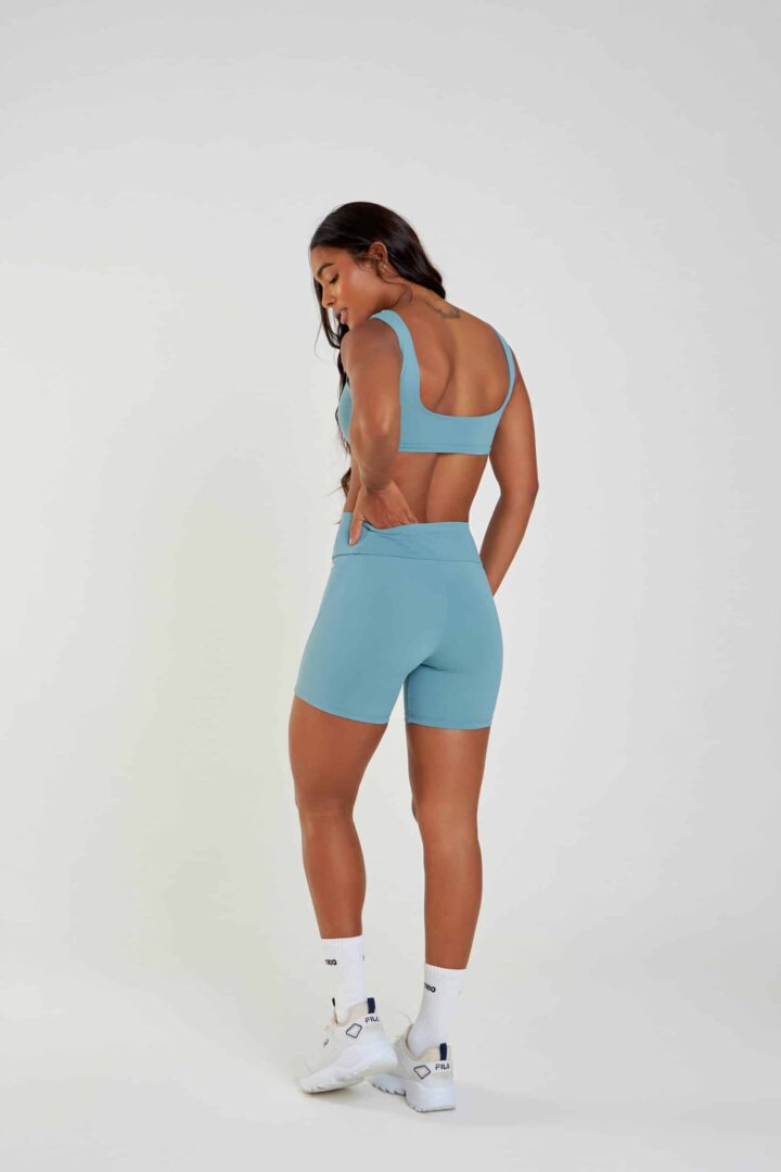 Alternative view of TOP ALEXIA AZUL MIRANTE