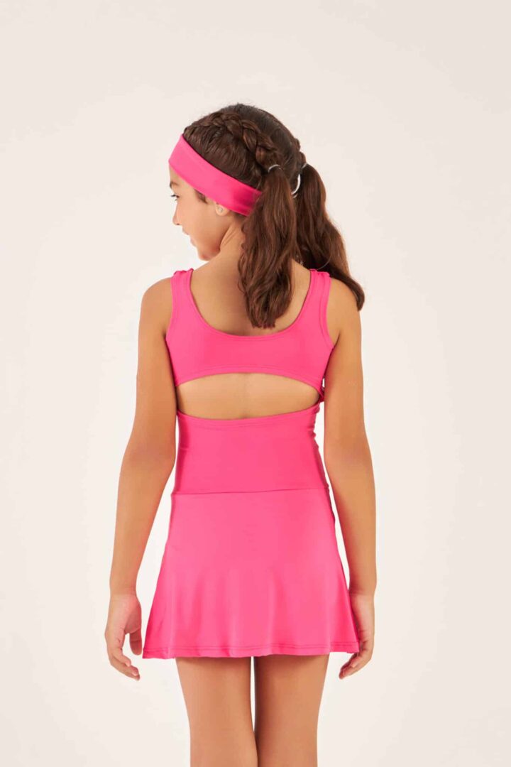 Alternative view of VESTIDO LARA PINK INFANTIL