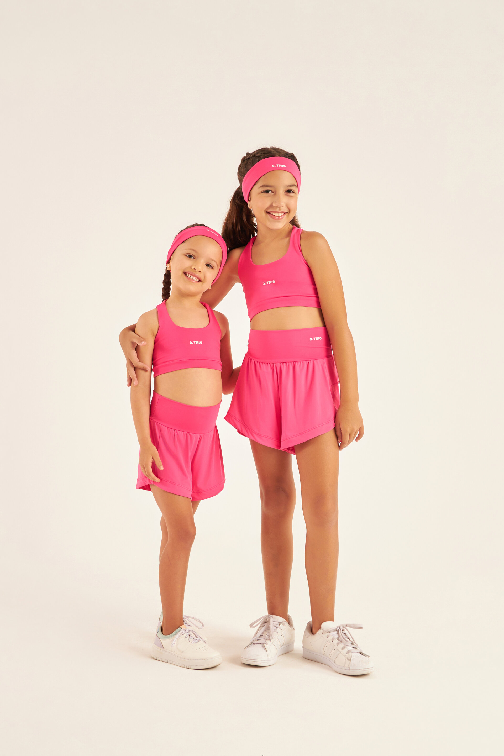 CONJUNTO SHORT + TOP INFANTIL PINK - Image 4