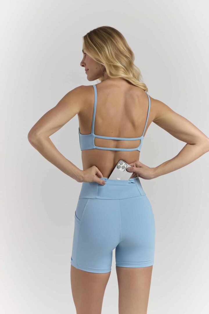 Alternative view of TOP NALA AZUL BEBÊ