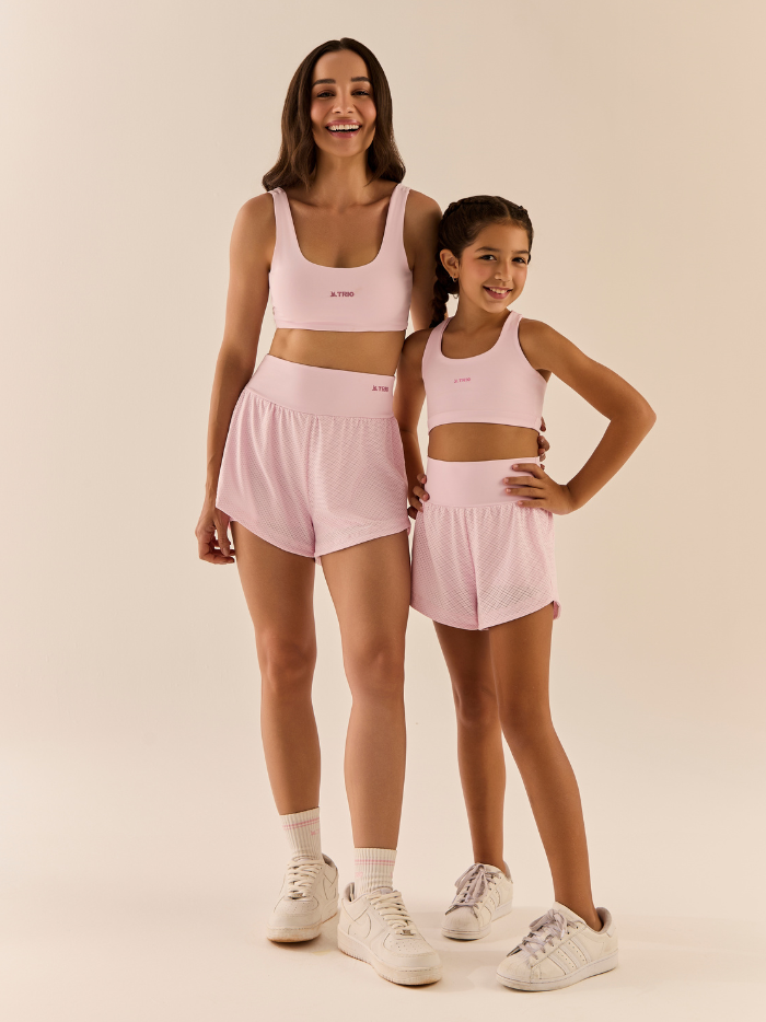 SHORT ANNE LIGHT PINK - Imagem 4