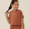 CROPPED LARISSA CARAMELO INFANTIL