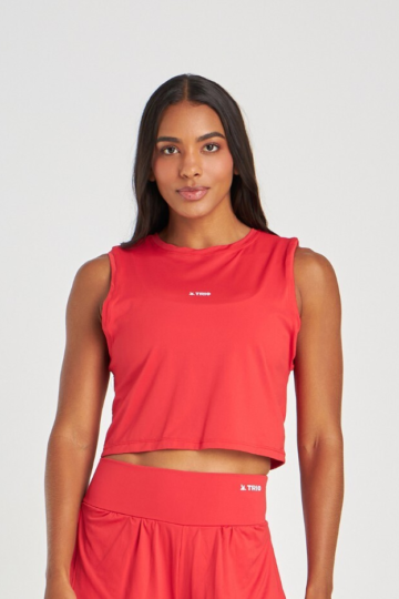 CROPPED NINA VERMELHA