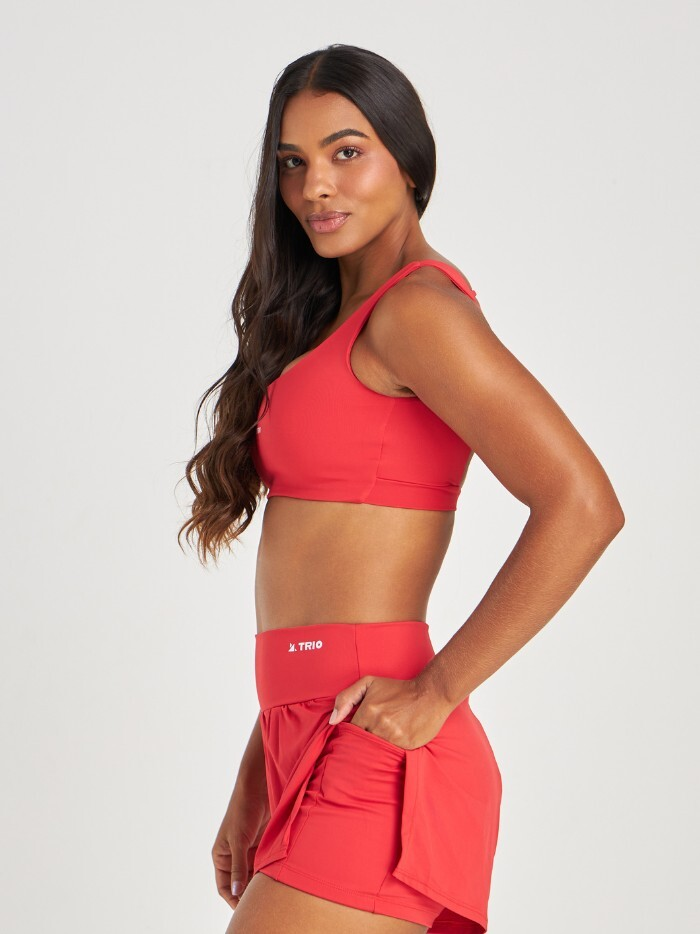 Alternative view of SHORT IZA VERMELHO