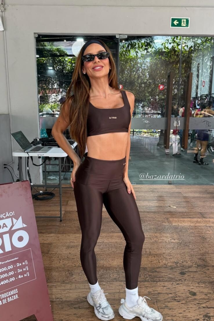 Alternative view of LEGGING LUIZA CAFÉ