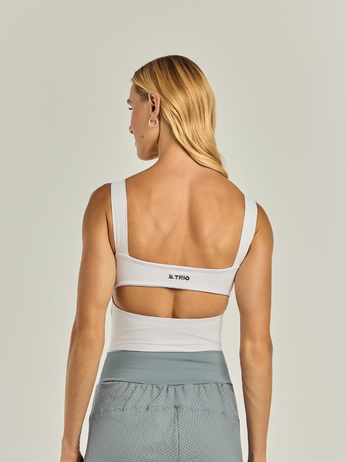 Alternative view of CAMISETA ESTER BRANCA