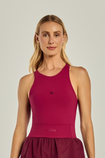 CAMISETA RUTHE VINHO