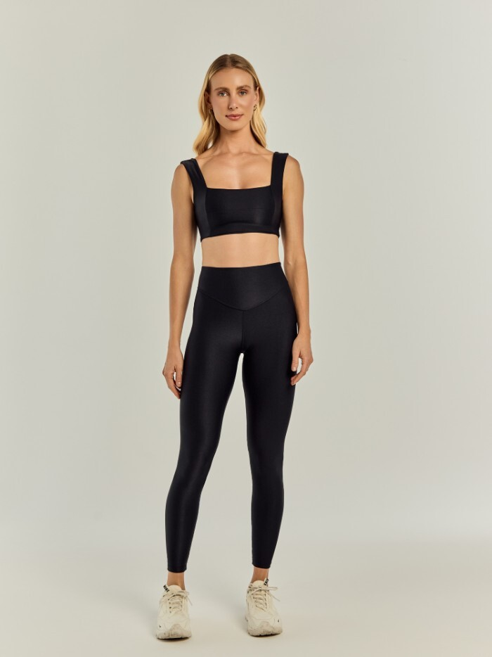 LEGGING ISABELA PRETA CANELADA - Imagem 3