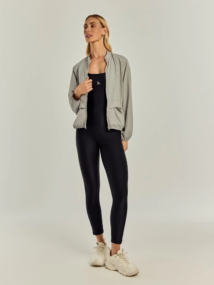 MACACÃO ESTER PRETO CANELADO - Imagem 3