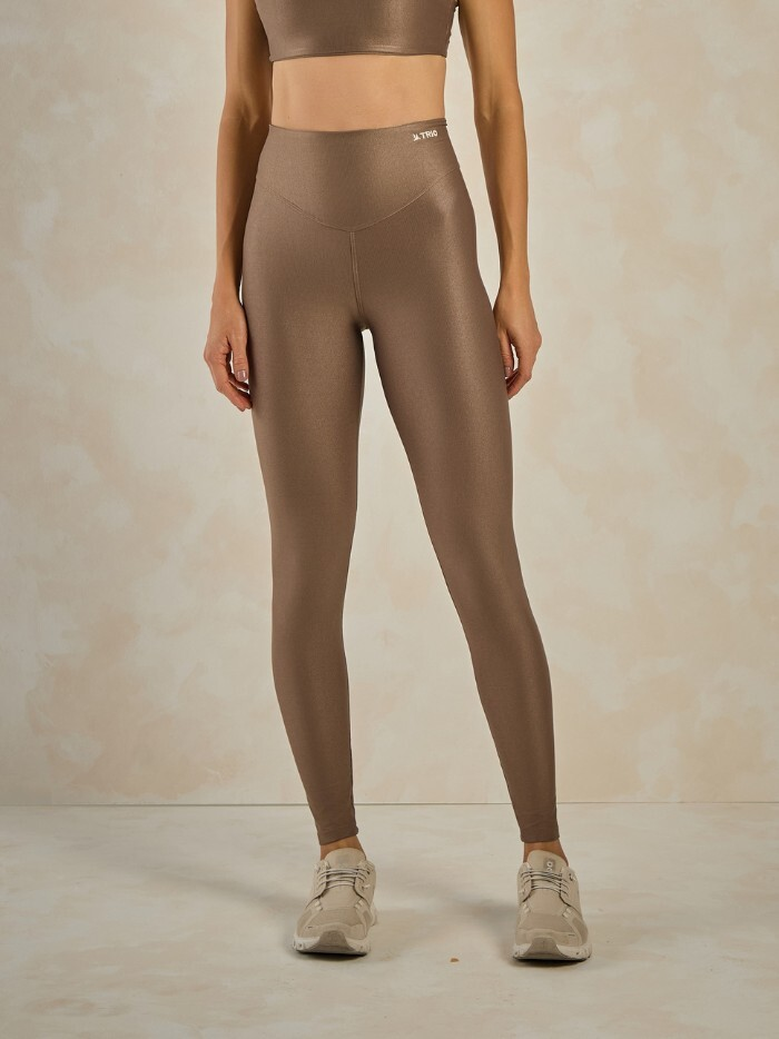 LEGGING ISABELA CASTANHO CANELADO