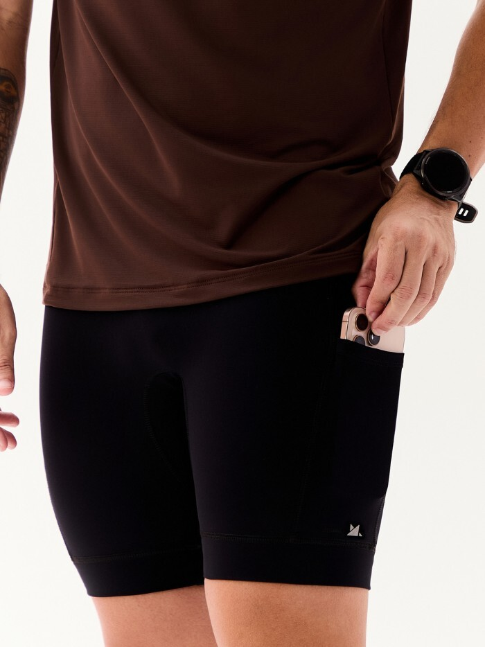 SHORT COMPRESSÃO RACE PRETO