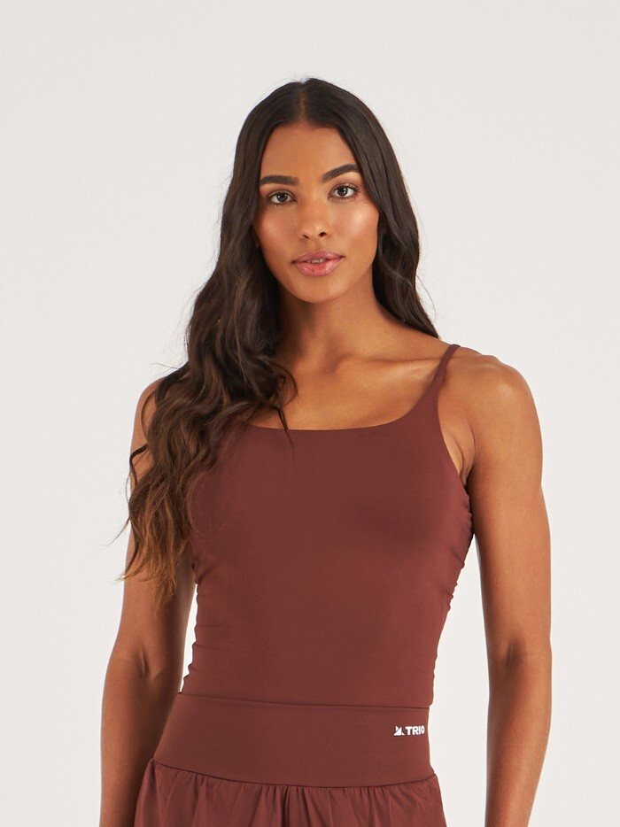 CAMISETA GABI MARROM