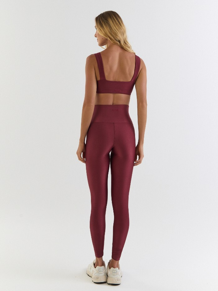 Alternative view of LEGGING ISIS VINHO CANELADO