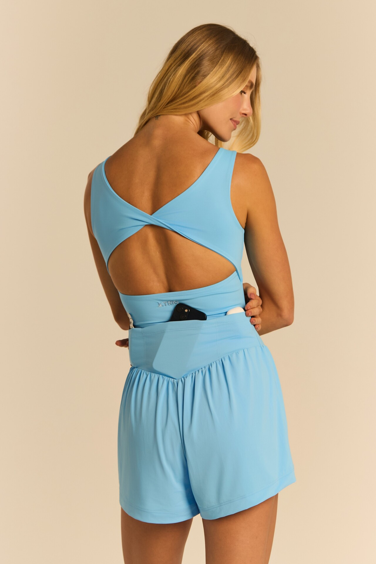SHORT OLGA AZUL ACQUA - Imagem 4