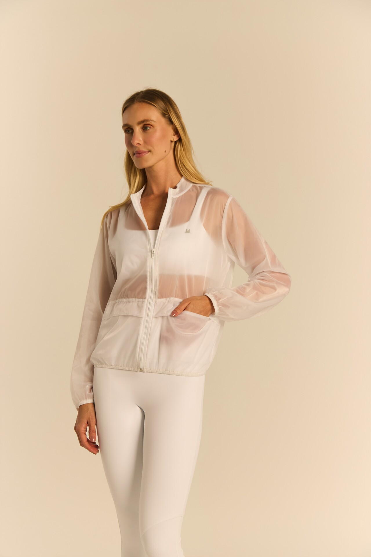 BOMBER AURORA BRANCA TRANSPARENTE - Imagem 3