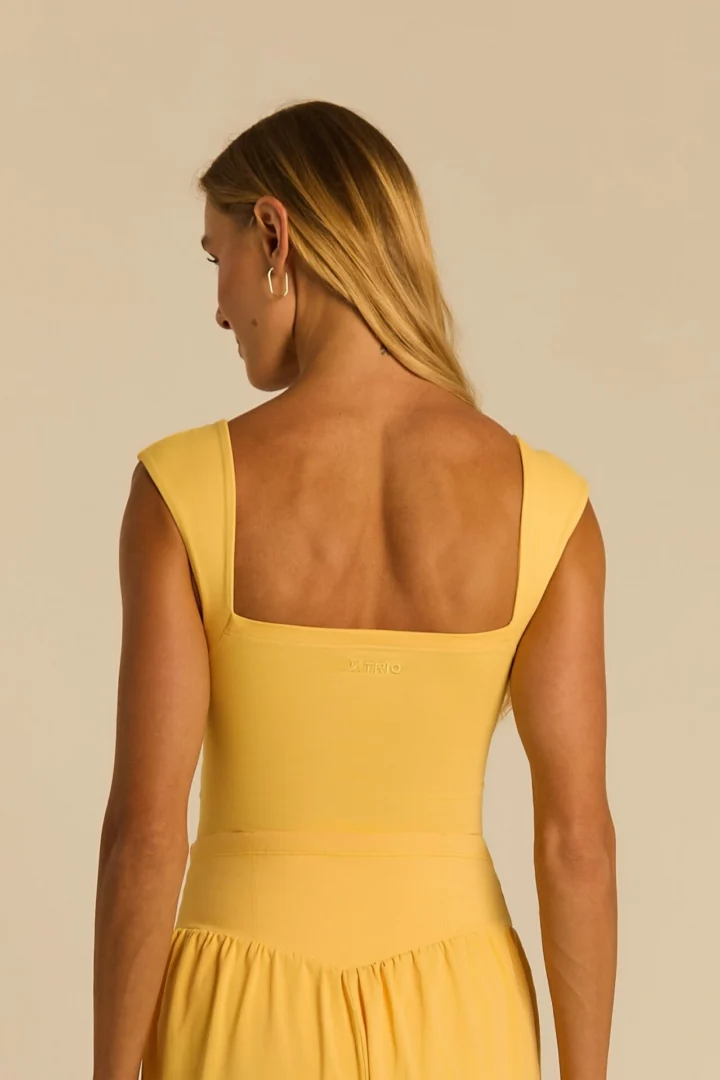 Alternative view of CAMISETA MARIA AMARELO