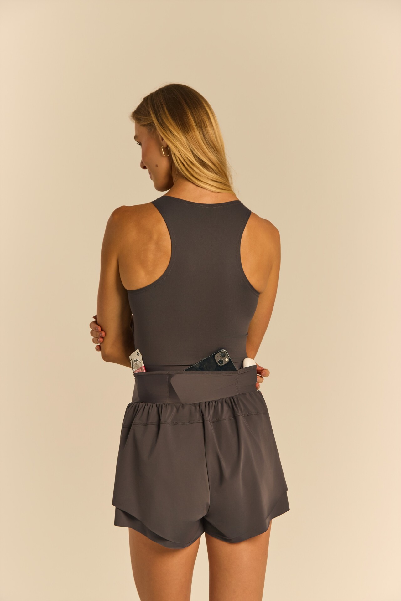 SHORT LINA CINZA - Imagem 3